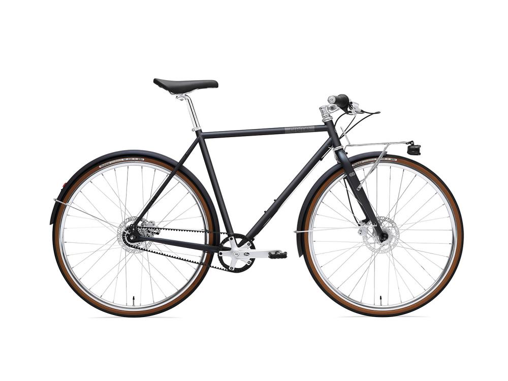 Creme Cycles Ristretto Bolt 8-Gang Cityrad Größe 55 Carbon Gray - Wartungsarmer Riemenantrieb