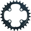 FSA Kettenblatt E-Bike 4-Arm 64 mm x 28 T Schwarz - Stahl, 36 g, präzise Schaltperformance