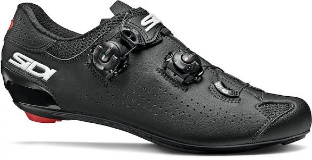 Sidi ROAD Genius 10 black/black 41 schwarz - leistungsstarker Rennradschuh mit Carbonsohle