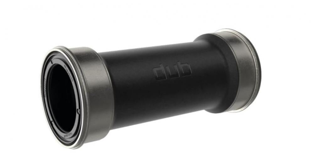 SRAM DUB Pressfit MTB Innenlager 89/92mm aus Stahl in Schwarz.