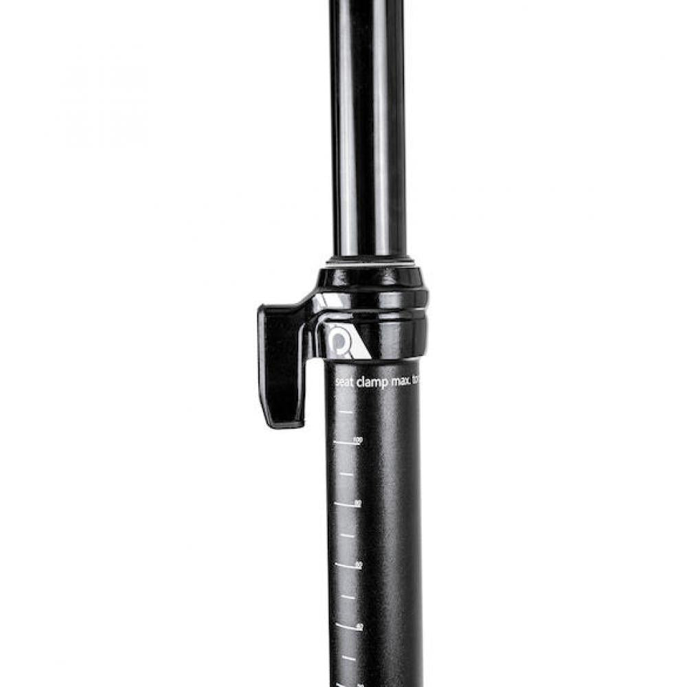 Procraft Vario-Sattelstütze D-SP.R 27,2x390mm schwarz, absenkbar, externe Zugverlegung.