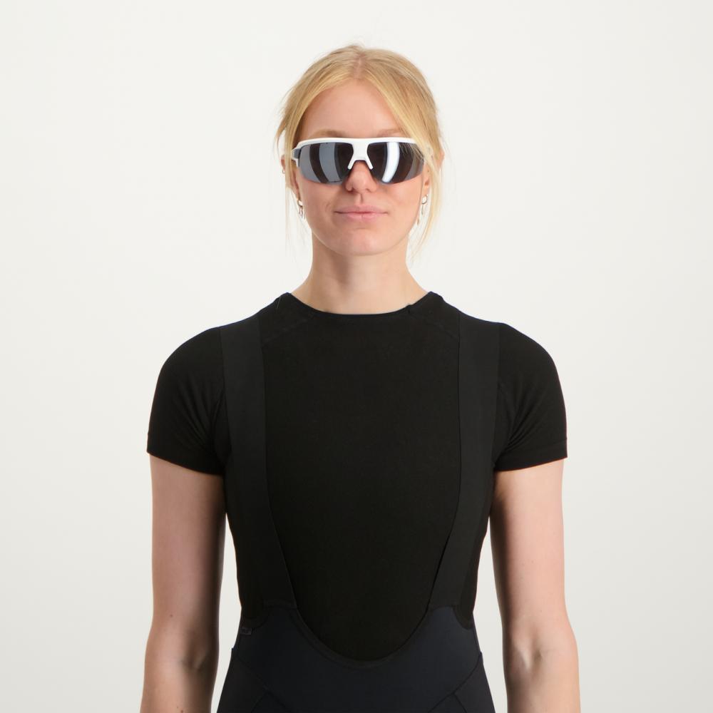 BBB Cycling BBB Sportbrille Impulse weiß glanz Einheitsgröße weis - magnetischer Glaswechsel