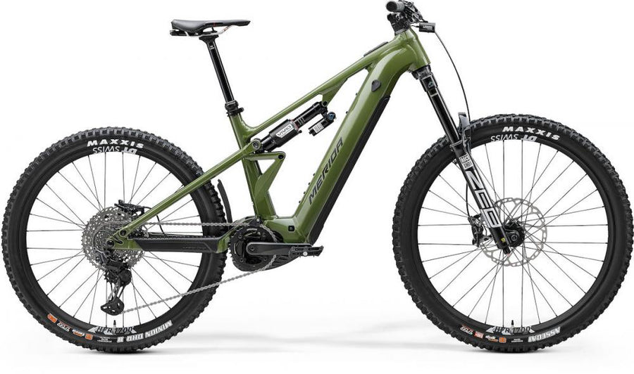Merida eONE-EIGHTY 900 I1 silk anaconda M Grün - leistungsstarkes E-MTB für anspruchsvolle Trails