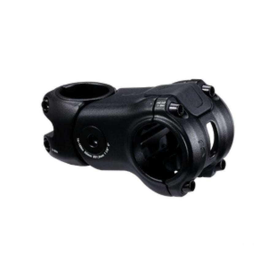 Schwarzer BBB Cycling ActionStem BHS-52 gefederter Ahead-Vorbau für E-Bikes.