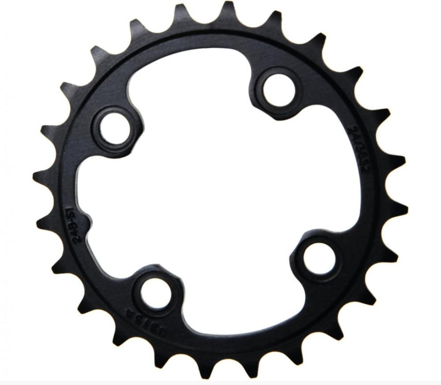 SRAM Kettenblatt MTB 24T, LK 64mm - 2x11, 11, schwarz