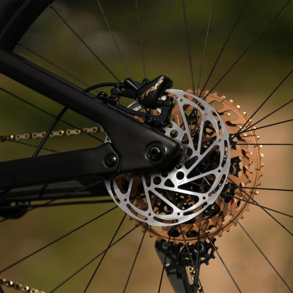TRP Bremse EVO X HD-M9020 2-Kolben Gold - Bremssattel - TRPnLinks: nur für 1 8 mm starke Bremsscheiben!nFarbe: Gold Gewicht: 289 g VE: 1 St. - Bremsen