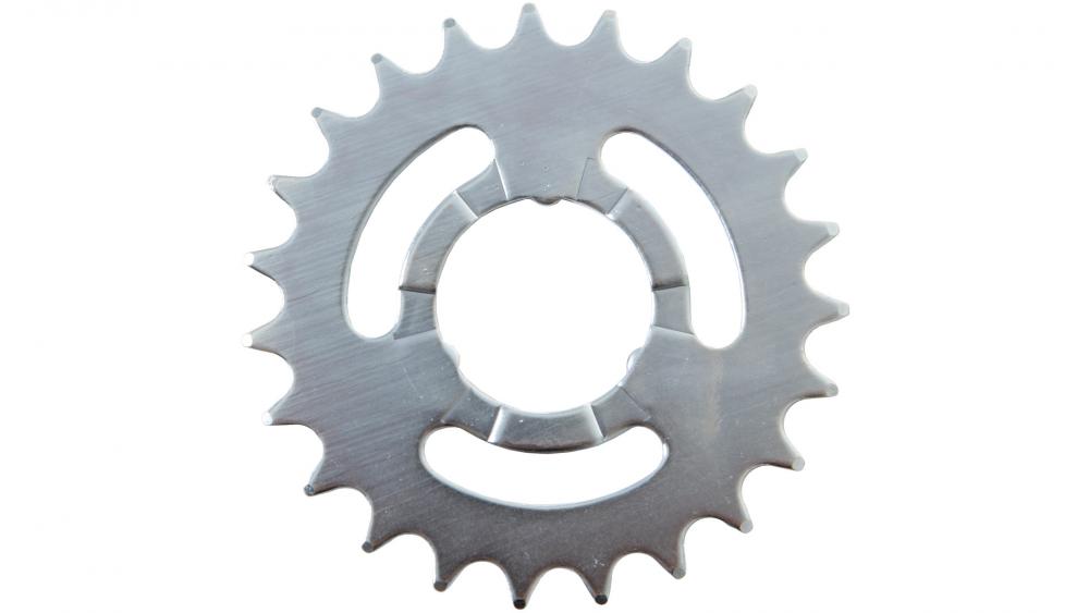 Steck-zahnkranz 23 Z.fuer Shimano 8/11gg.glanz-verz
