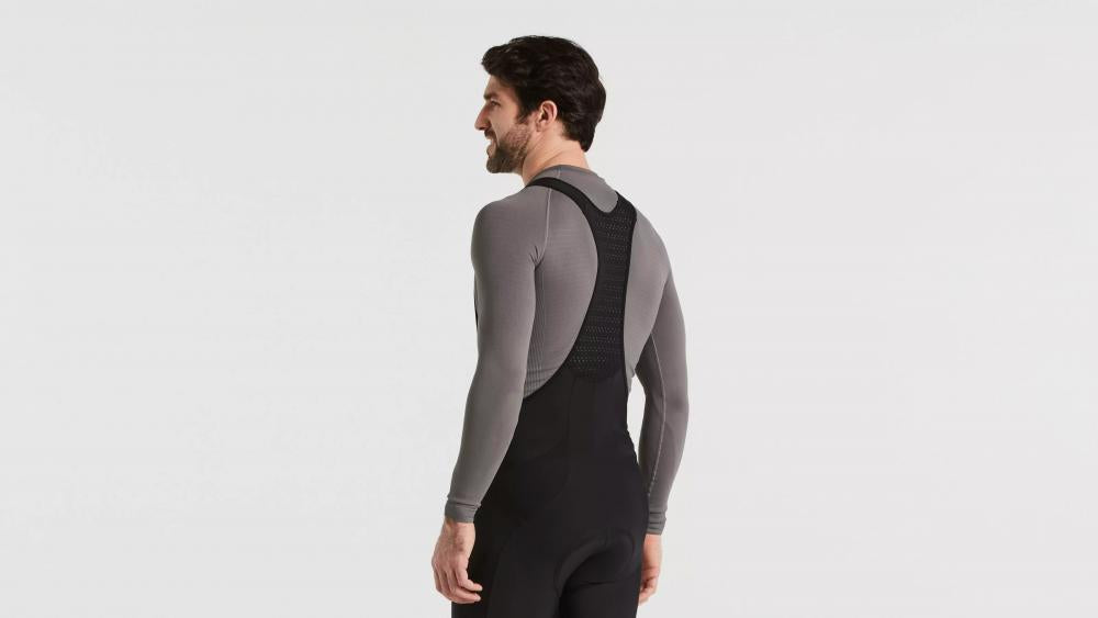 SEAMLESS BASELAYER LS MEN GRY S/M - Nahtlose Funktionsunterwäsche Herren Langarm Grau - Bekleidung