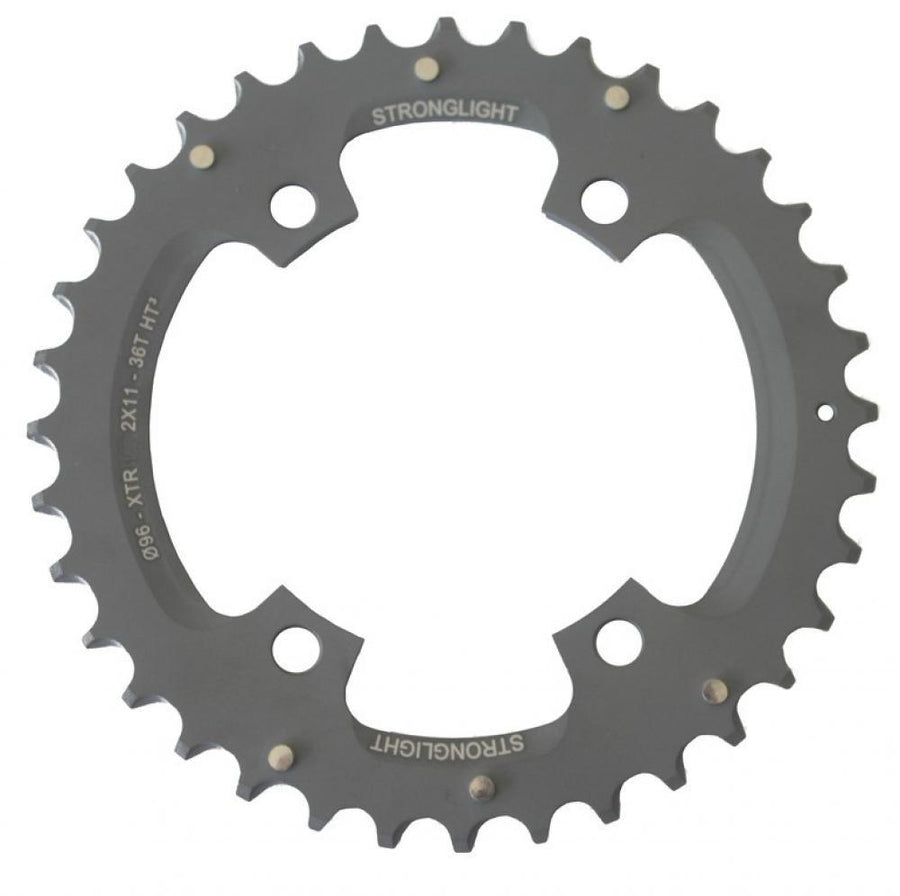 Retoure: Stronglight Kettenblatt HT3 schw 2X11 XTR FCM9000 96MM 38Z(28)