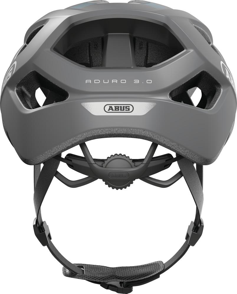 Abus Fahrradhelm Aduro 3.0 L=58-62cm in Race Gray