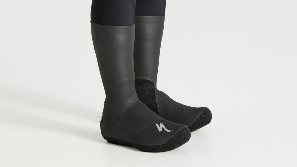 NEOPRENE SHOE COVER BLK M/L - Wasserdichte Neopren Überschuhe Schwarz Größe M/L - Schuhüberzug