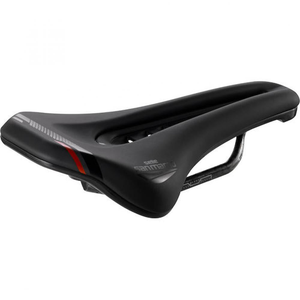 Selle San Marco Sattel Ground Shield Carbon FX 155 x 255 mm Schwarz - MTB-Sattel mit Schutzschild