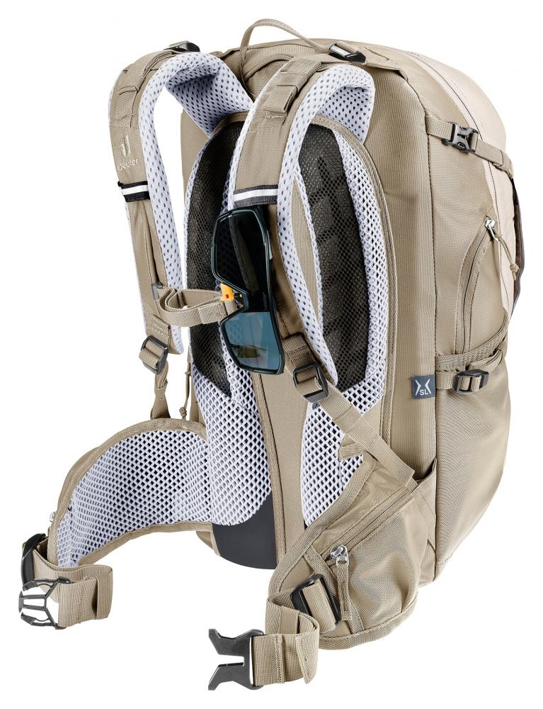 Deuter Trans Alpine 22 SL Fahrradrucksack 22L - Damen Mehrtagesrucksack für Alpenüberquerungen