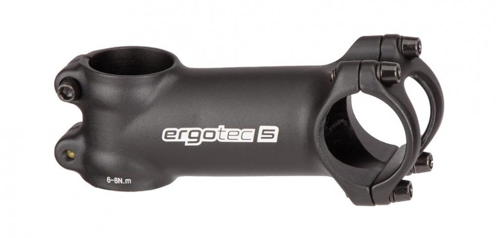 Ergotec AHEAD Vorbau Shark Alu schwarz 1 1/8" Ø31,8mm 90mm 7°