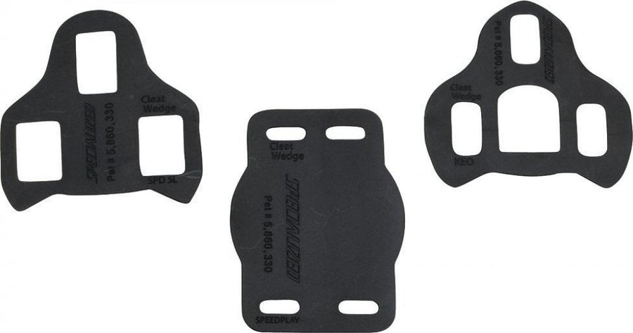 Specialized BG CLEAT WEDGE KEO BLACK - ergonomischer Keil für KEO-Cleats - BG FITTING