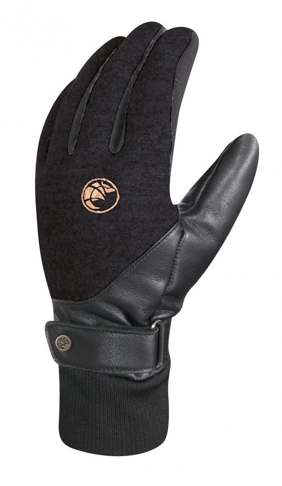 CHIBA All Natural Glove X-Warm - wasserdichter Merino-Woll Radhandschuh XXL schwarz