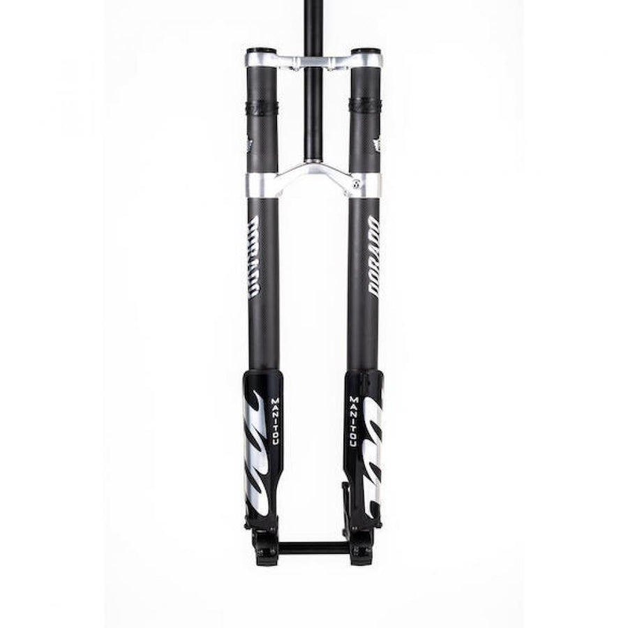 Manitou Federgabel Dorado Pro 27,5"/29" MY24 Schwarz - High-Performance-Downhill-Federgabel