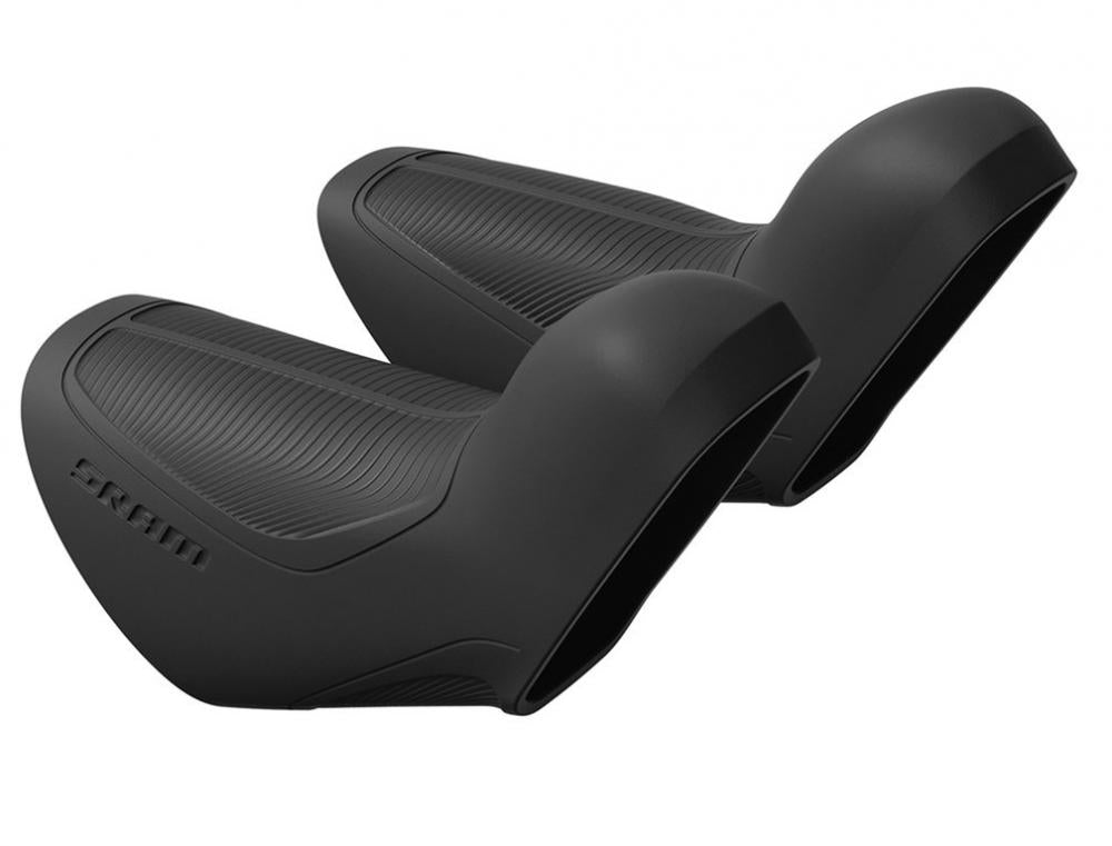SRAM Bremshebelüberzüge RED/Force eTap Paar, schwarz, für mechanische und hydraulische Bremsen.