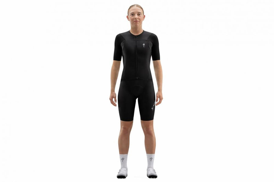 S-WORKS RACE JERSEY SS WMN BLK M - Radtrikot