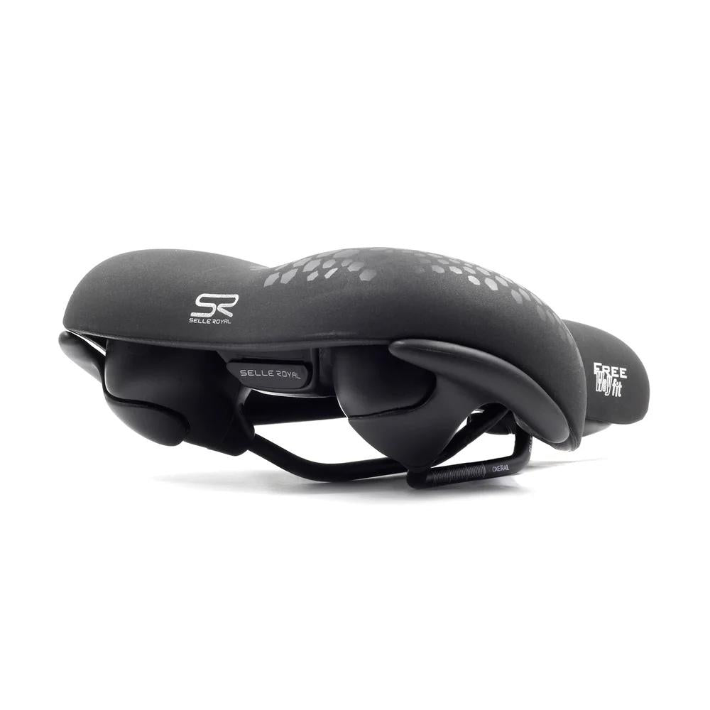 Selle Royal Freeway Fit Classic Fahrradsattel schwarz unisex. Bequemer Sattel für entspannte Fahrten.