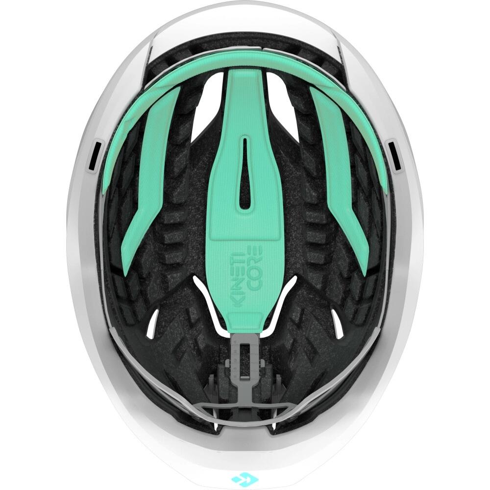 LAZER Helm Vento KinetiCore Road Pure White (S) - aerodynamischer Rennradhelm