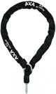 AXA Plug-In-Kette ULC Pro 100 100 cm Schwarz - doppelte Sicherheit mit nur einem Schlüssel - Kette für Rahmenschloss
