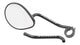 MSC MIRROR, TURBO HANDLEBAR MOUNTED MIRROR, 22.2MM CLAMP, W/ LEFT & RIGHT EXTENSIONS (B140-21)