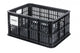 Basil Crate S MIK Fahrradkiste 17,5 Liter - schwarz - recycelter Kunststoff, vormontierte MIK-Adapterplatte