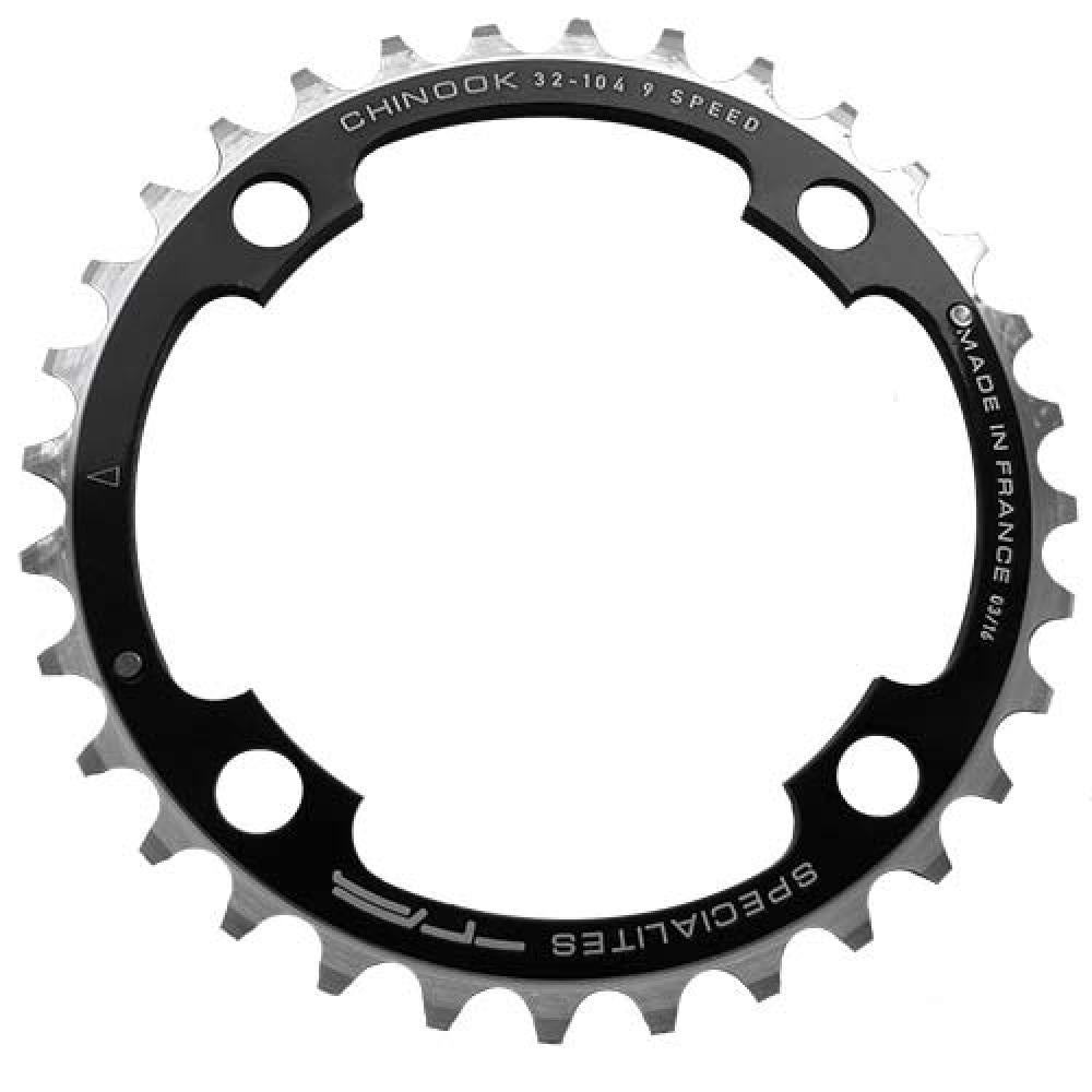TA Kettenblatt Chinook 40Z schwarz Ø104 mitte