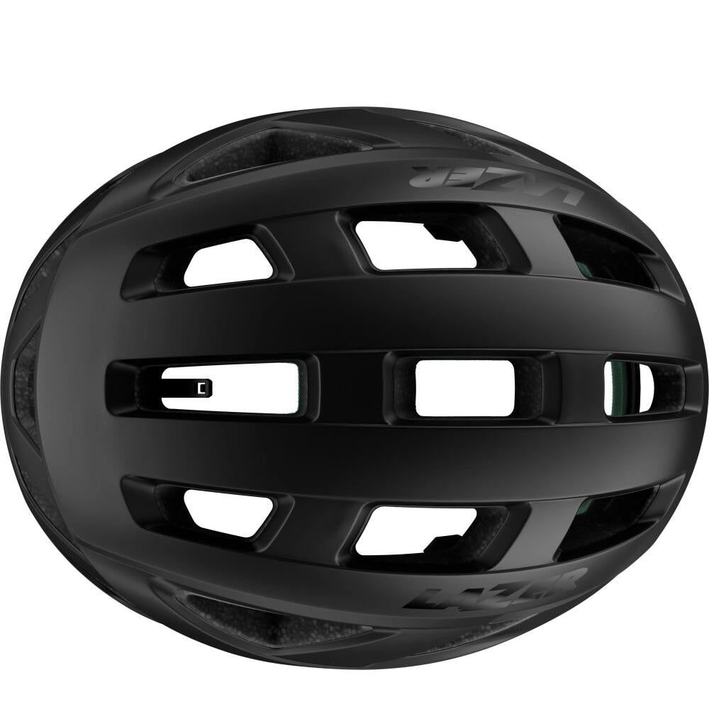 LAZER Helm Tonic KinetiCore Road Matte Black M 55-59 cm - leichter Rennradhelm mit Top-Belüftung