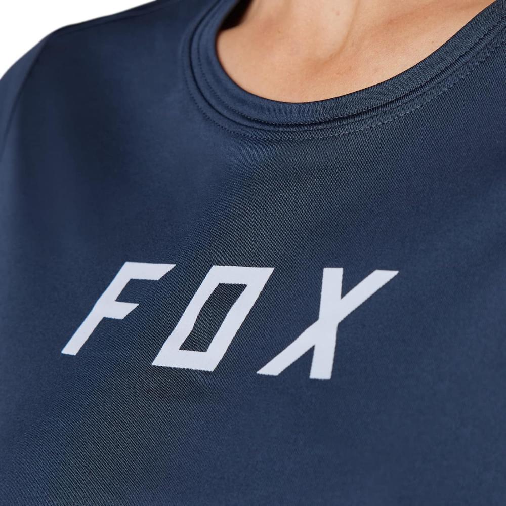 FOX Ranger Moth Damen MTB-Trikot S - Midnight mit TruDri