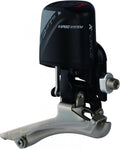 FSA Umwerfer K-Force WE 2-fach 2-fach Schwarz/silber - präziser elektronischer Schaltkomfort