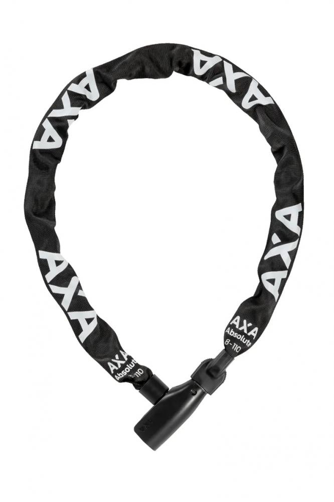 AXA Kettenschloss Absolute 8-110 110 cm - robustes Fahrradschloss mit hoher Sicherheit