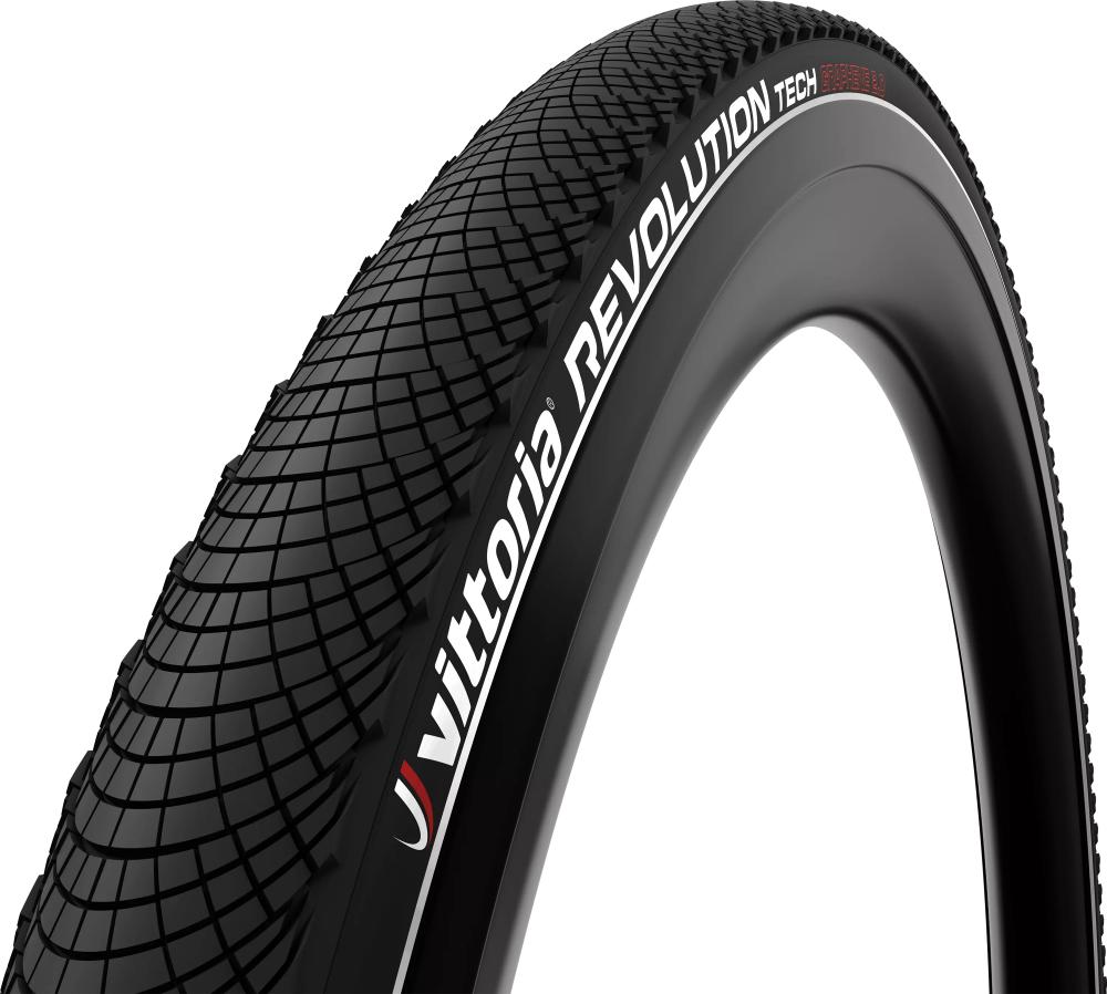 Vittoria Revolution Tech 28 Zoll (40-622) rigid refl 40 Black - sicherer Allwetter-City- und E-Bike-Reifen