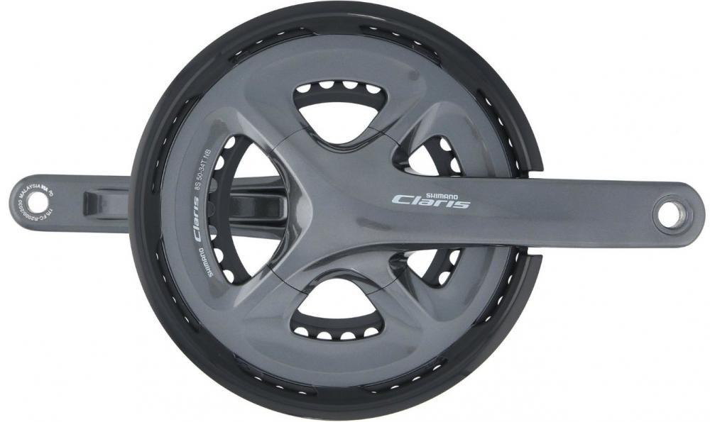 Kurbelgarnitur Claris Fc-r2000 Kurbelgarnitur - 8-fach, 175 Mm, 50-34 Zähne, 34 Zähne