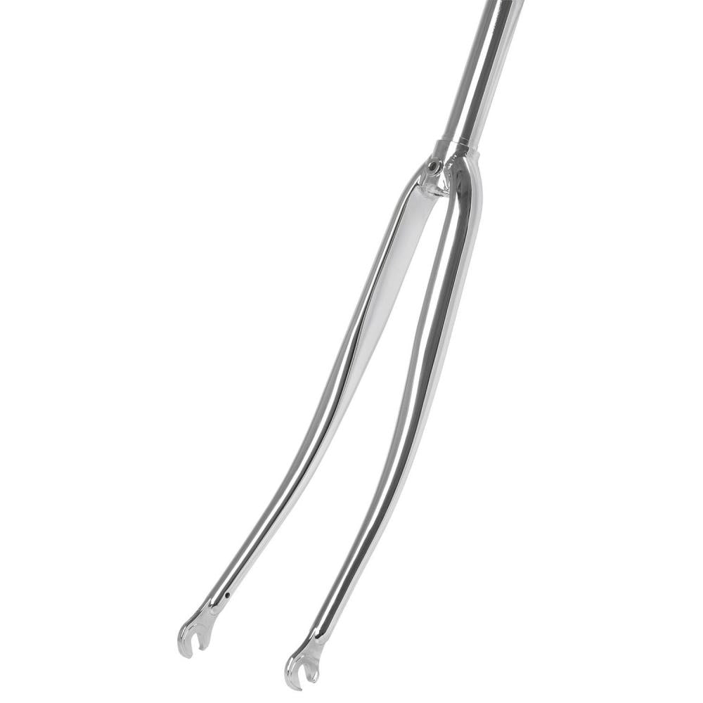 Rennradgabel 28" Crmo Verchromt, 1" Gewinde, 240mm Schaft, 130mm Gewinde, En 14781 Geprüft