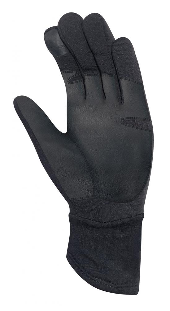 CHIBA Polarfleece Titan - Radhandschuhe XS schwarz, Polartec & Primaloft, winddicht, Touchfunktion