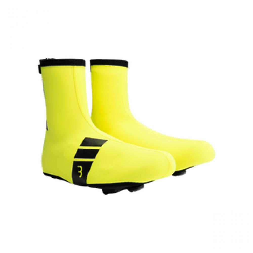 BBB Cycling Überschuhe HeavyDuty OSS Größe 39 neon - robuster Kälteschutz für Radschuhe