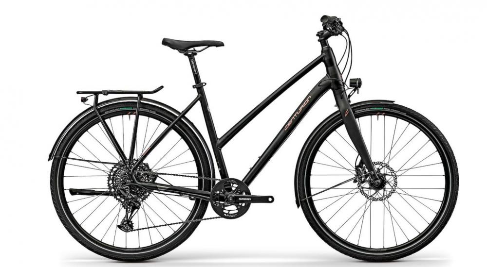Centurion Accordo 2000 EQ Tour HP1 S/M (48) Matt-schwarz - komfortables Trekkingrad