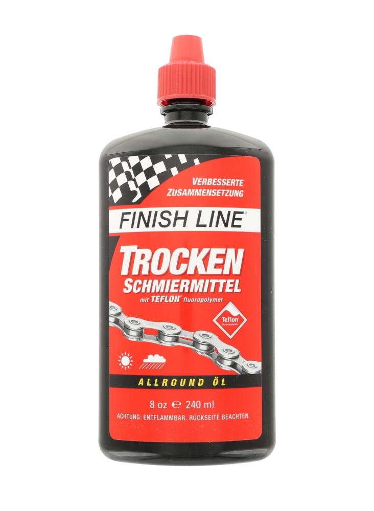 Finish Line Trockenschmiermittel BN 240 ml - Hochleistungsfähiges Nano-Keramik-Bornitrid, reduziert Reibung und Verschleiß, bildet trockenen wachsartigen Film, 100 % fluorfrei