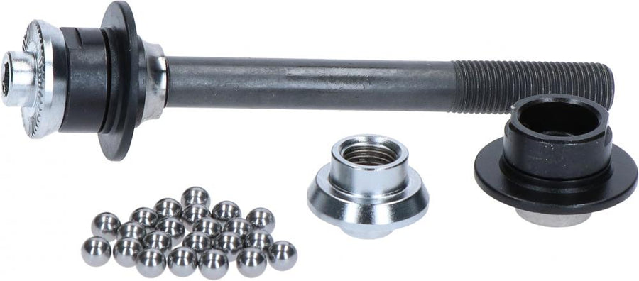 SHIMANO Hohlachse HB-5800-F Komplettkit - Ersatzachse vorn, ca. 85 g