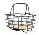 AtranVelo Fahrradzubehör Hinterrad-Korb Duo L AVS 36 x 44 x 26 cm - Anhänger
