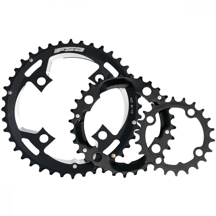 FSA Kettenblatt MTB 4-Arm 64 mm x 22 T Schwarz - 26 g leicht, präzise Schaltperformance