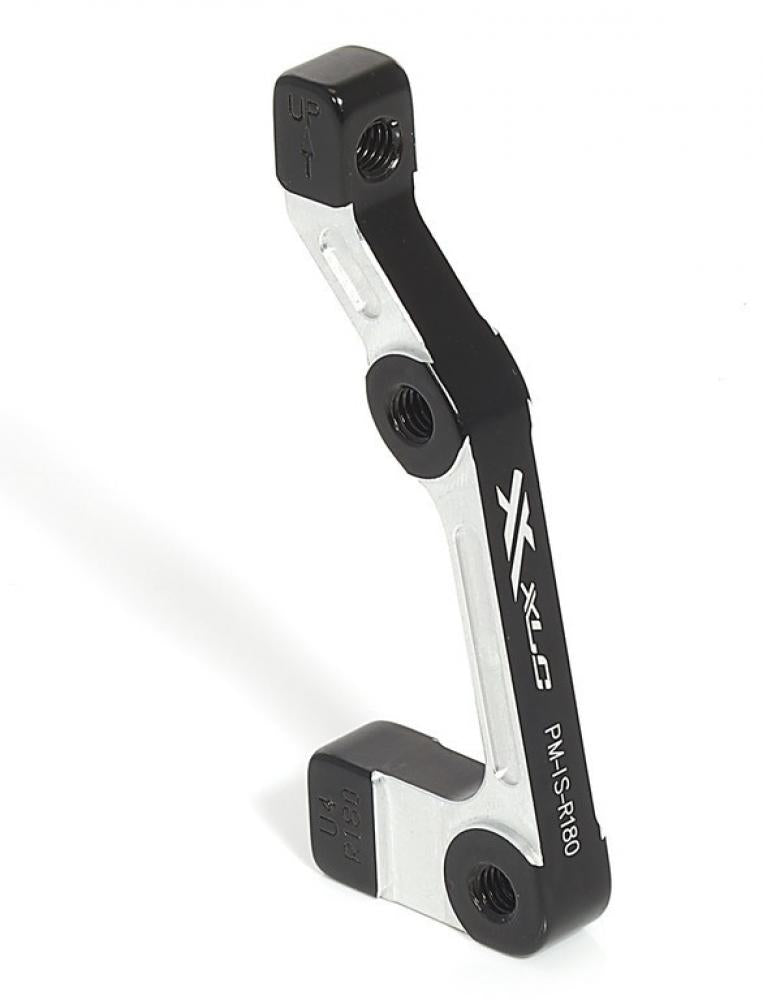 XLC Scheibenbremsadapter PM-IS-R180 für 180mm Hinterrad-Scheibenbremse in Silber-Schwarz