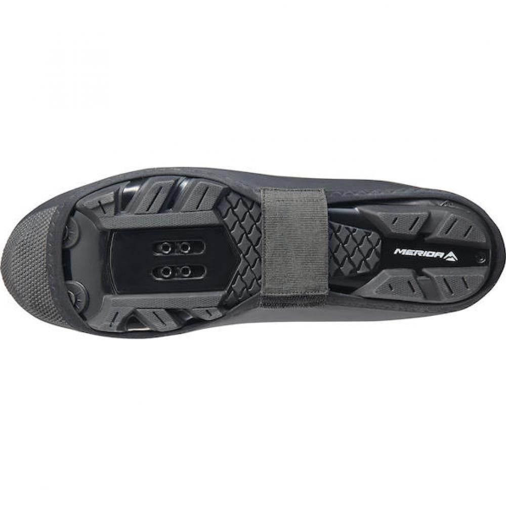 Merida Überschuhe Regen XL/43-44 Schwarz - wasserdichter Überschuh für nasse Touren
