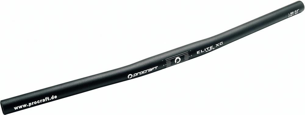 Lenker Elite Xc 25.4 Mm/6°/560 Mm Schwarz - Leichter Mtb-lenker Für Xc-performance