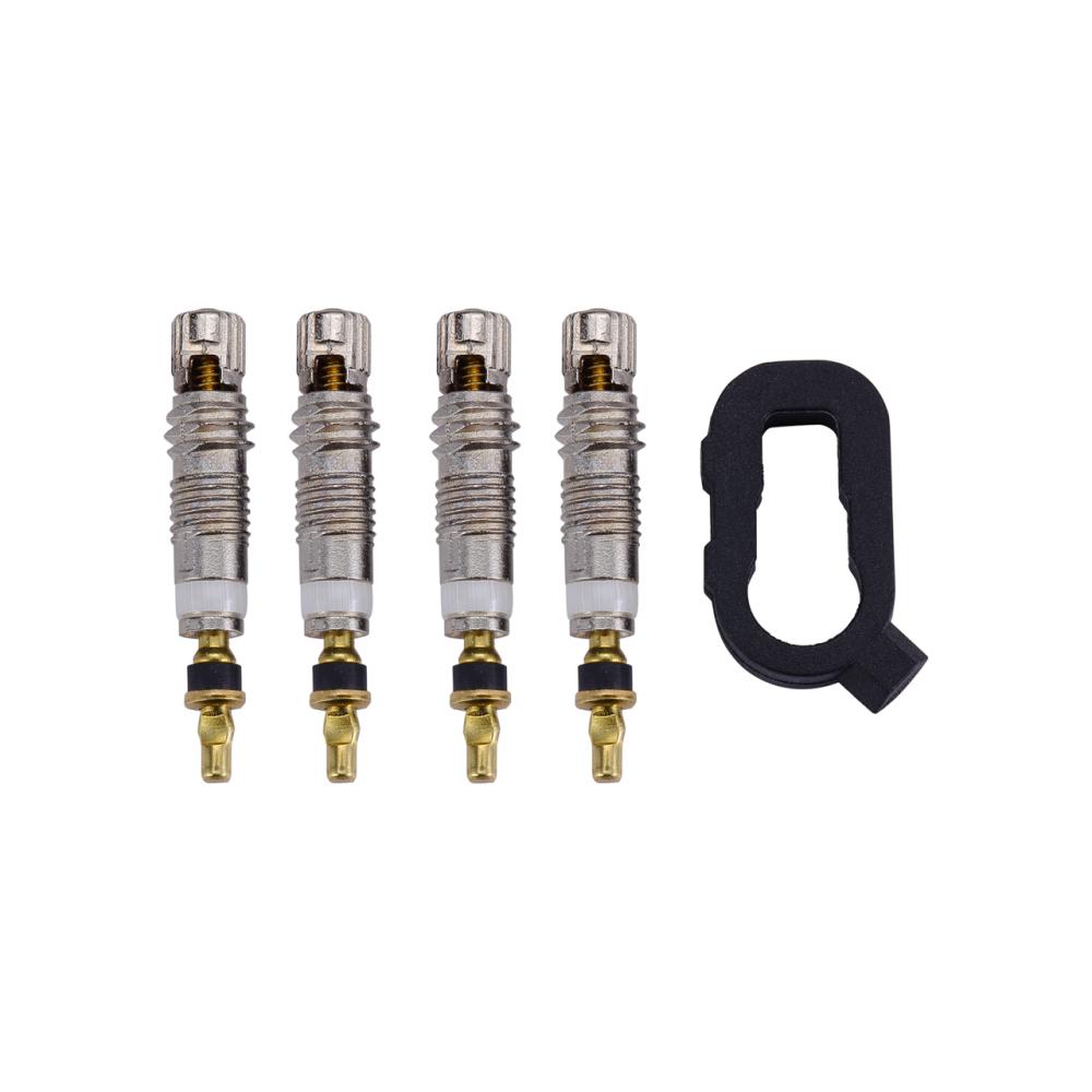 BBB Cycling BBB tubeless valves Valvecore 4 Stück - zuverlässige tubeless Presta-Ventilkerne