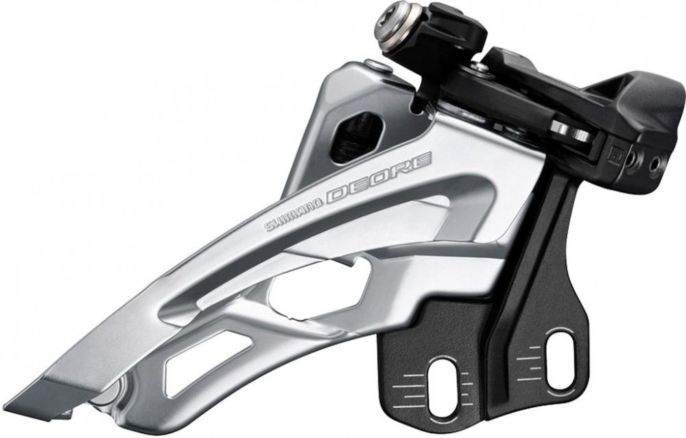 Shimano Deore Umwerfer FD-M6000 Side-Swing E-Type 3x10 für präzise Frontschalt-Performance.