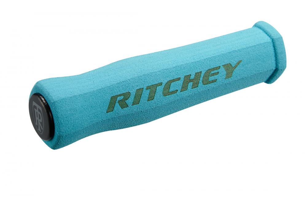Himmelblauer Ritchey WCS Truegrip Fahrradgriff 130/31.2-34.5mm.