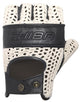 CHIBA Pure Nature - Radhandschuhe XS beige/schwarz, Retro, Naturmaterialien